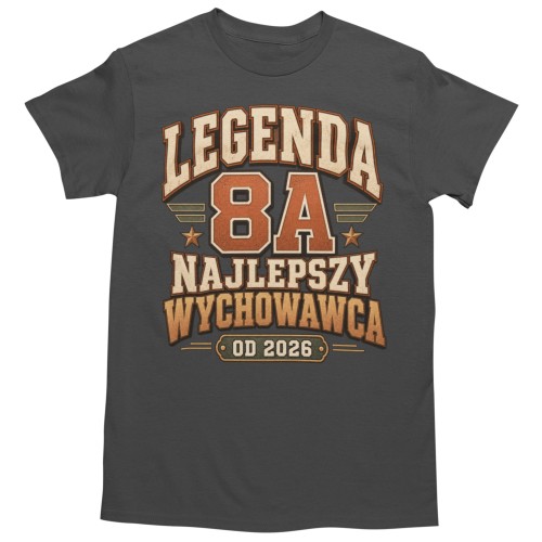Koszulka Męska Prezent na Dzień Nauczyciela dla Wychowawcy Nazwa Klasy 3