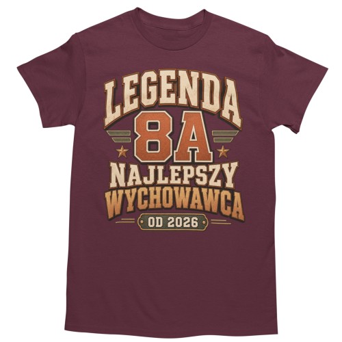 Koszulka Męska Prezent na Dzień Nauczyciela dla Wychowawcy Nazwa Klasy