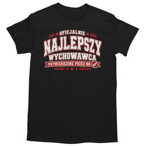 Koszulka Męska Dzień Nauczyciela Prezent dla Wychowawcy Personalizowana