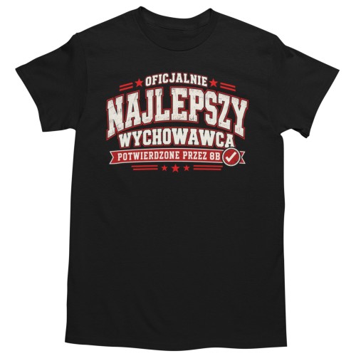 Koszulka Męska Dzień Nauczyciela Prezent dla Wychowawcy Personalizowana