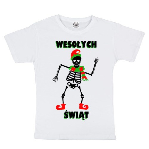 DZIECIĘCA KOSZULKA ŚWIĄTECZNA Z NADRUKIEM ELF 73 1