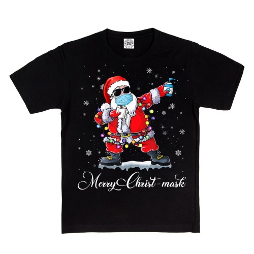 DZIECIĘCA KOSZULKA ŚWIĄTECZNA Z NADRUKIEM MIKOŁAJ 77 1