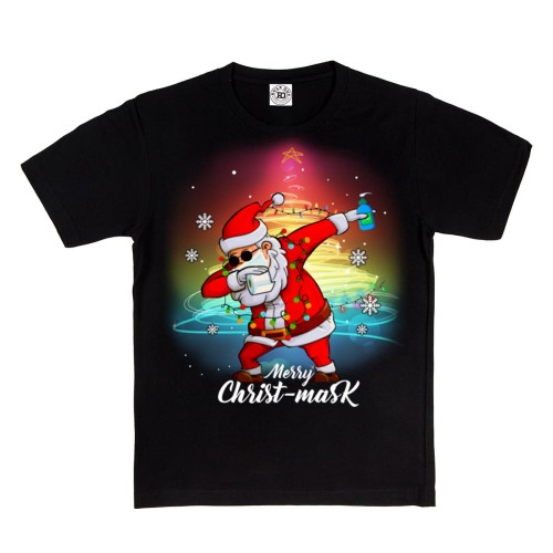 DZIECIĘCA KOSZULKA ŚWIĄTECZNA Z NADRUKIEM MIKOŁAJ 90