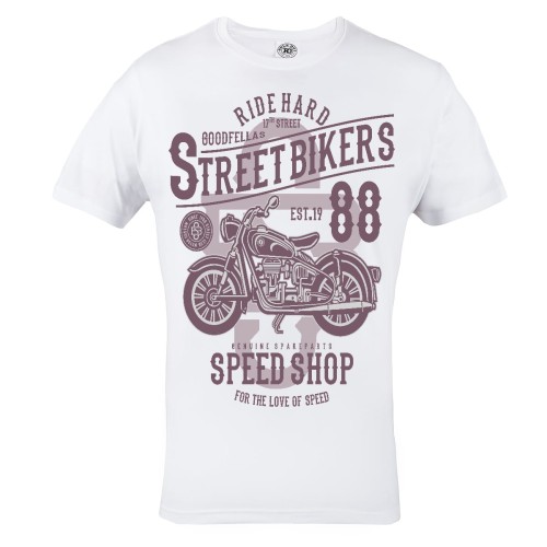 KOSZULKA MĘSKA STREET BIKERS