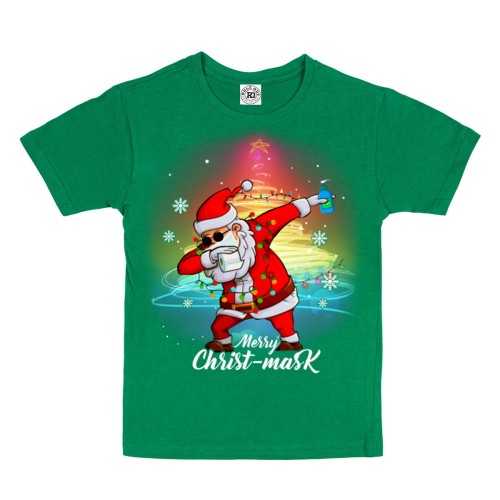 DZIECIĘCA KOSZULKA ŚWIĄTECZNA Z NADRUKIEM MIKOŁAJ 90 3