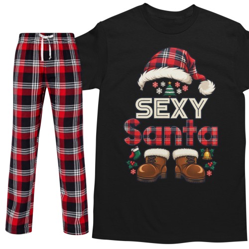 Piżama męska świąteczna Sexy Santa prezent dla Faceta