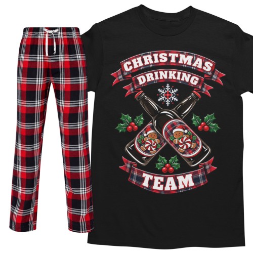 Piżama męska świąteczna Christmas Drinking Team – piwo prezent dla Chłopaka 1