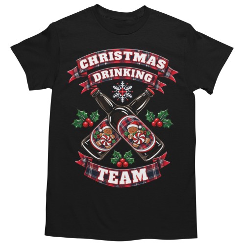 Piżama męska świąteczna Christmas Drinking Team – piwo prezent dla Chłopaka 2