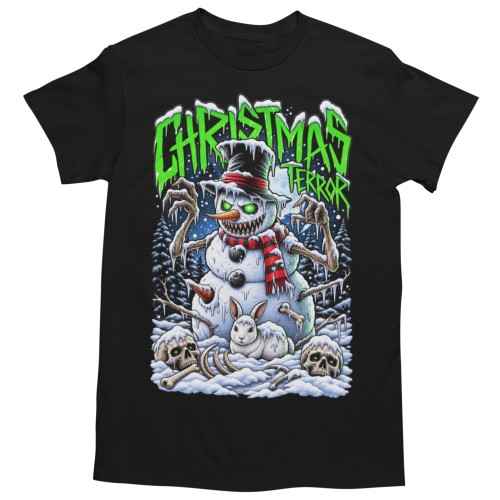 Piżama męska świąteczna Christmas Terror – straszny bałwan 2
