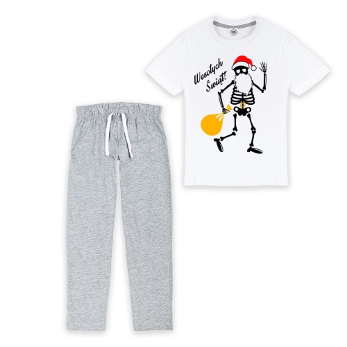 DZIECIĘCA PIŻAMA ŚWIĄTECZNA Z NADRUKIEM MIKOŁAJ 74 1