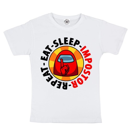 DZIECIĘCA KOSZULKA Z NADRUKIEM GRA AMONG US IMPOSTOR 04 1