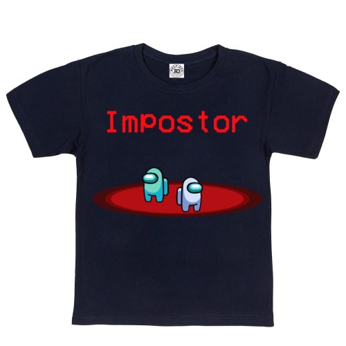 DZIECIĘCA KOSZULKA Z NADRUKIEM GRA AMONG US IMPOSTOR 06 1