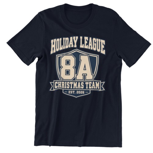 Koszulka na Mikołajki dla całej klasy z nazwą klasy – Holiday League 4