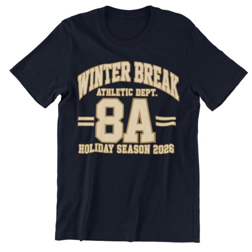 Koszulka dla klasy na Mikołajki z personalizacją – Winter Break Athletic 2