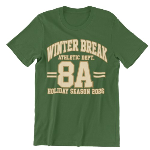 Koszulka dla klasy na Mikołajki z personalizacją – Winter Break Athletic 1