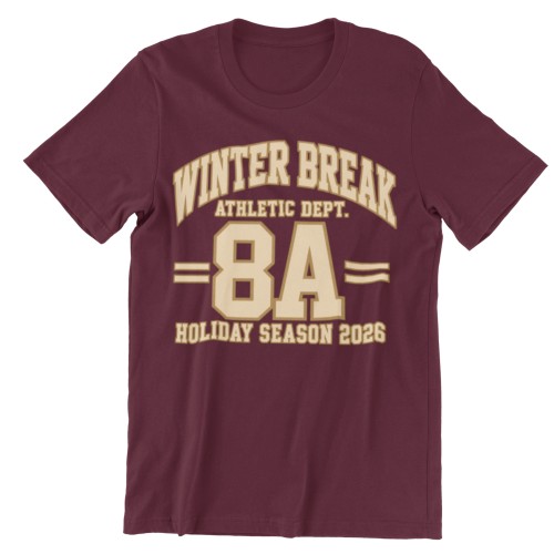 Koszulka dla klasy na Mikołajki z personalizacją – Winter Break Athletic 3