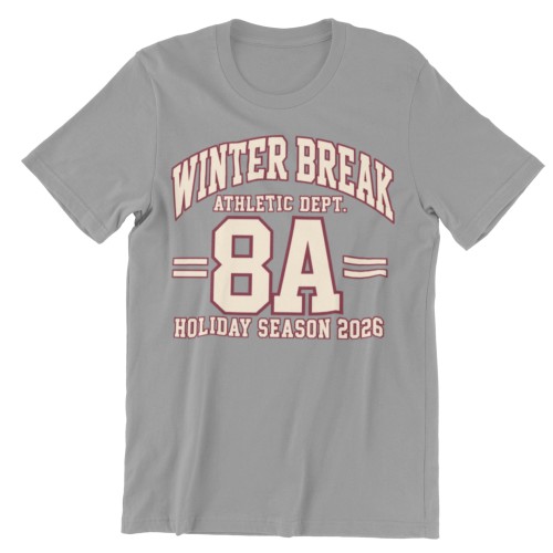 Koszulka na Mikołajki szkolne z nadrukiem klasy – Winter Break 3