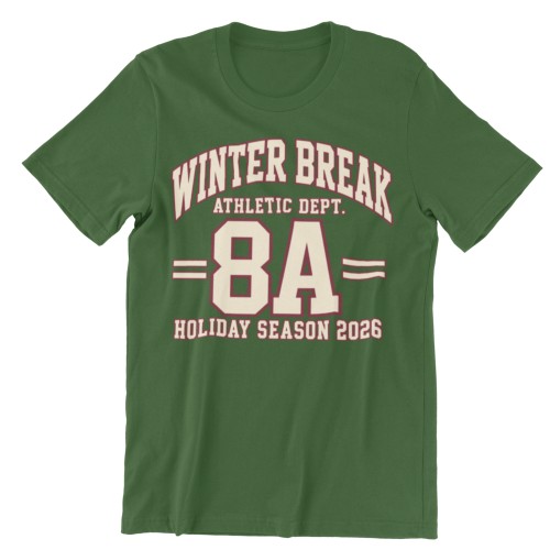 Koszulka na Mikołajki szkolne z nadrukiem klasy – Winter Break 4