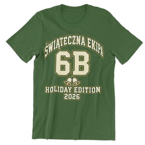 Koszulka świąteczna szkolna z nazwą klasy – Świąteczna Ekipa Holiday Edition 2