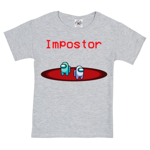 DZIECIĘCA KOSZULKA Z NADRUKIEM GRA AMONG US IMPOSTOR 12 1