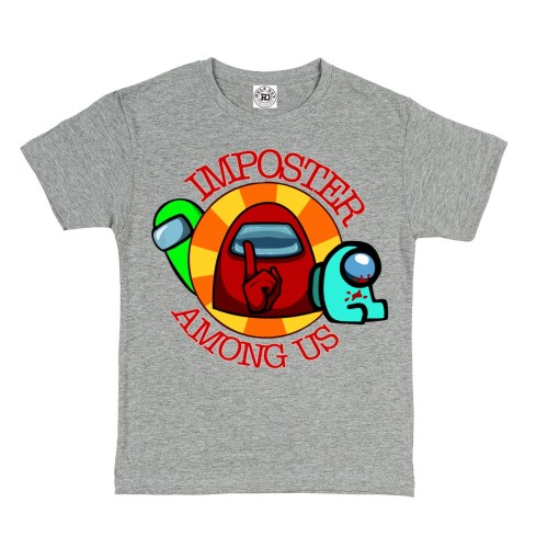 DZIECIĘCA KOSZULKA Z NADRUKIEM GRA AMONG US IMPOSTOR 16 1
