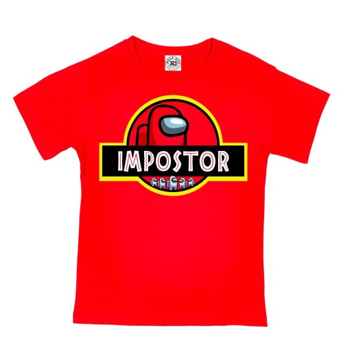 DZIECIĘCA KOSZULKA Z NADRUKIEM GRA AMONG US IMPOSTOR 19 1