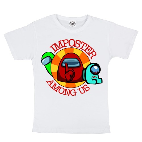 DZIECIĘCA KOSZULKA Z NADRUKIEM GRA AMONG US IMPOSTOR 21