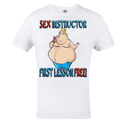 KOSZULKA ŚMIESZNE SEX INSTRUCTOR 2