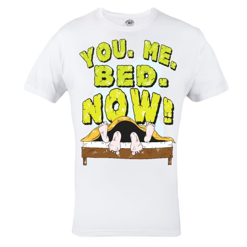 KOSZULKA ŚMIESZNE YOU ME BED NOW 2