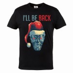 KOSZULKA ŚWIĄTECZNA MĘSKA SANTA WILL BE BACK