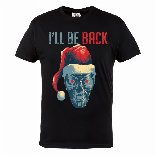 KOSZULKA ŚWIĄTECZNA MĘSKA SANTA WILL BE BACK 