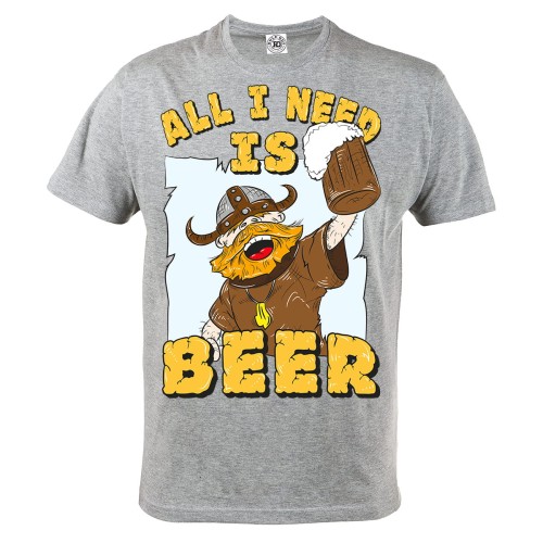 KOSZULKA ŚMIESZNE ALL I NEED IS BEER 6