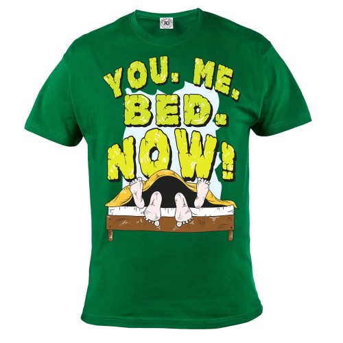 KOSZULKA ŚMIESZNE YOU ME BED NOW 5