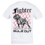 KOSZULKA FIGHTER THE KING OF THE RING MMA RULE OUT