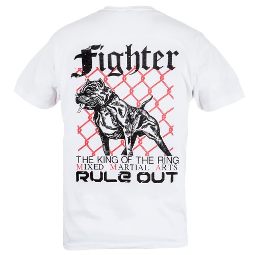 KOSZULKA FIGHTER THE KING OF THE RING MMA RULE OUT 1