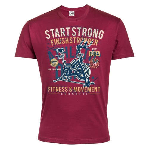 KOSZULKA START STRONG FINISH STRONGER 2