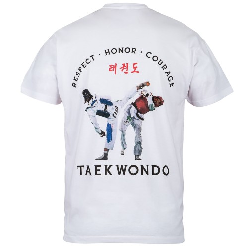 KOSZULKA TEAKWONDO RESPECT HONOR COURAGE 3