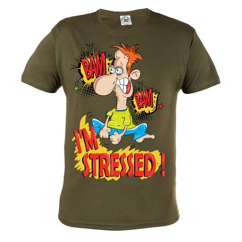 KOSZULKA ŚMIESZNE I'M STRESSED 4