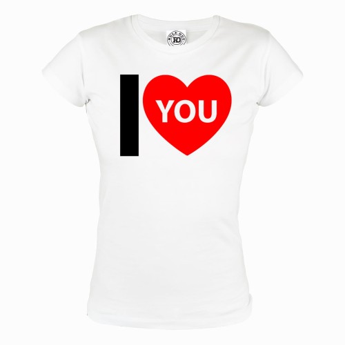 KOSZULKA WALENTYNKOWA PREZENT NA WALENTYNKI DLA NIEJ I <3 YOU 