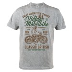 KOSZULKA MĘSKA VINTAGE MOTORBIKE