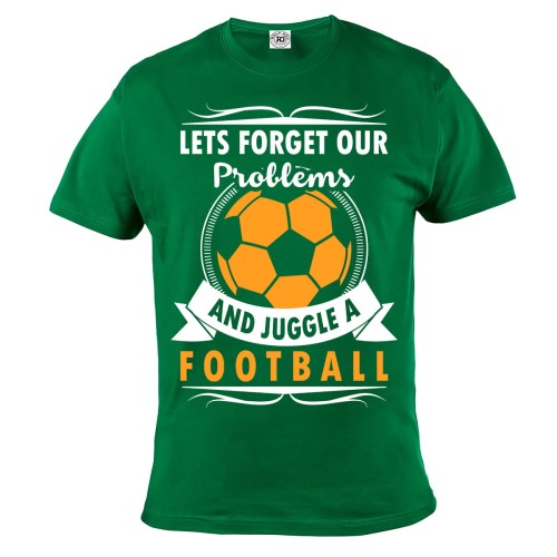 KOSZULKA PIŁKA NOŻNA LET'S FORGET OUR PROBLEMS