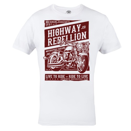 KOSZULKA MĘSKA HIGHWAY REBELLION 2