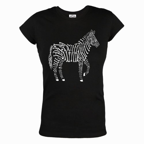KOSZULKA DAMSKA ZEBRA'S BONES