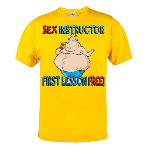 KOSZULKA ŚMIESZNE SEX INSTRUCTOR 6