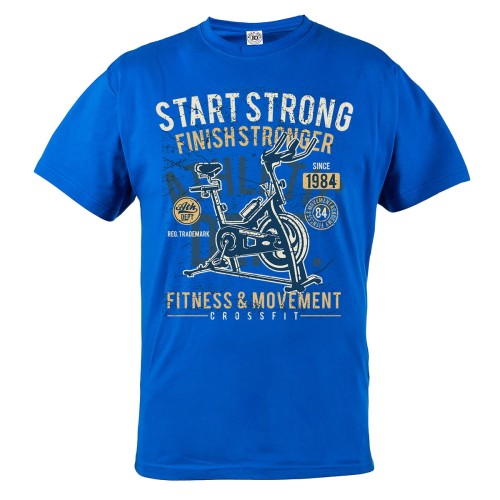 KOSZULKA START STRONG FINISH STRONGER 7