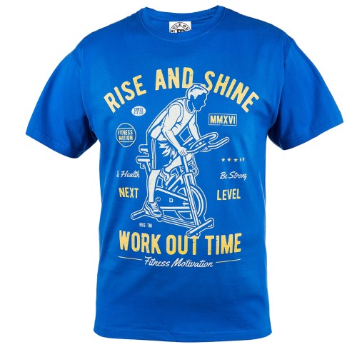 KOSZULKA RISE AND SHINE WORK OUT TIME