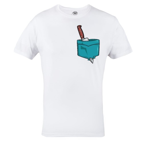 KOSZULKA NÓŻ W KIESZONCE 