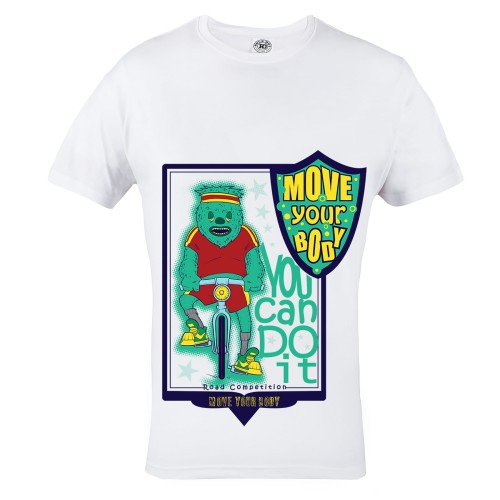 KOSZULKA MOVE YOUR BODY YOU CAN DO IT 2