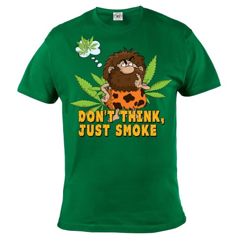 KOSZULKA ŚMIESZNE DON'T THINK, JUST SMOKE 5