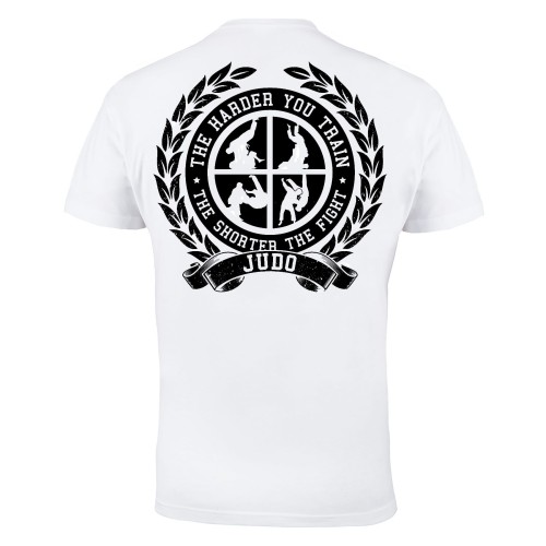 KOSZULKA JUDO MARTIAL ARTS THE HARDER YOU TRAIN SZTUKI WALKI 3
